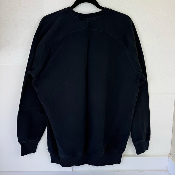 Gymshark Black Pullover Sweatshirt Sz Medium - Picture 3 of 9